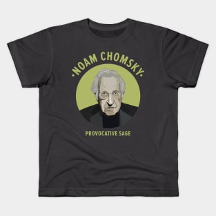 Unraveling Truth: The Intellectual Legacy of Noam Chomsky Kids T-Shirt